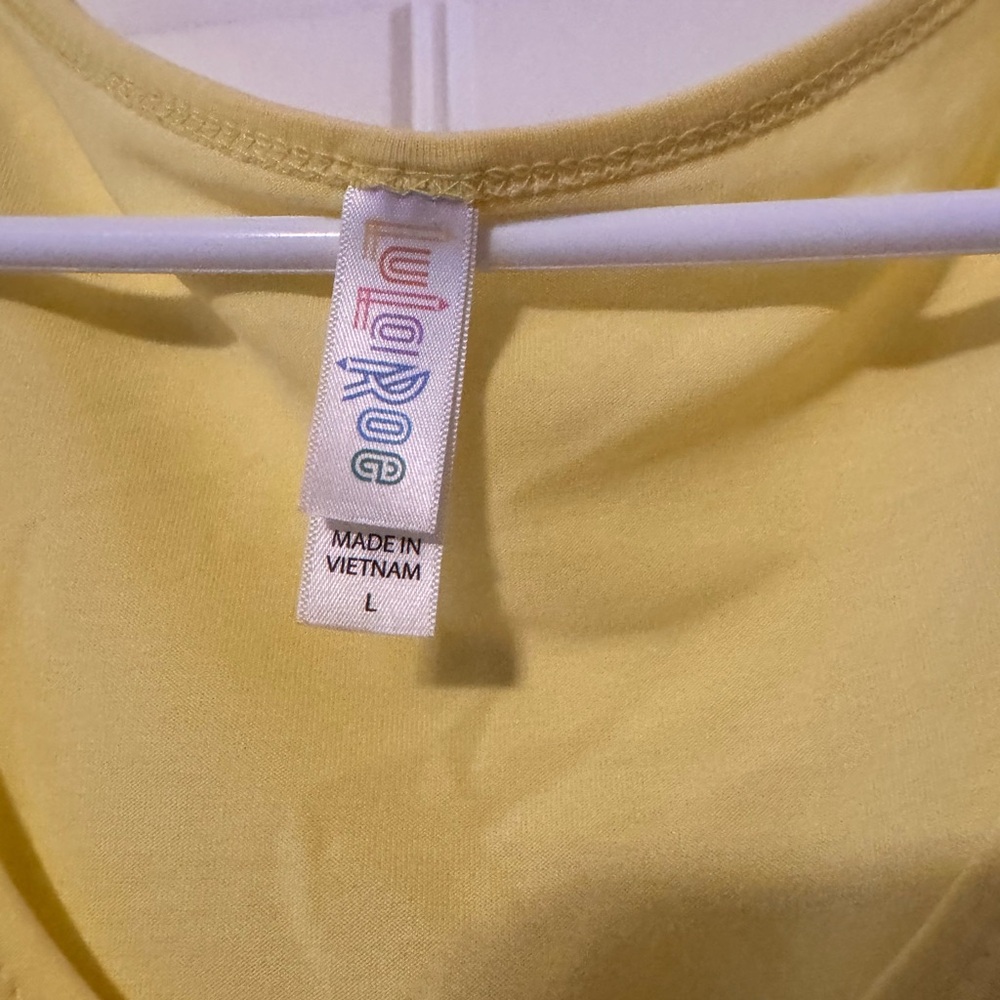 LuLaRoe Women's Sunny Yellow Top